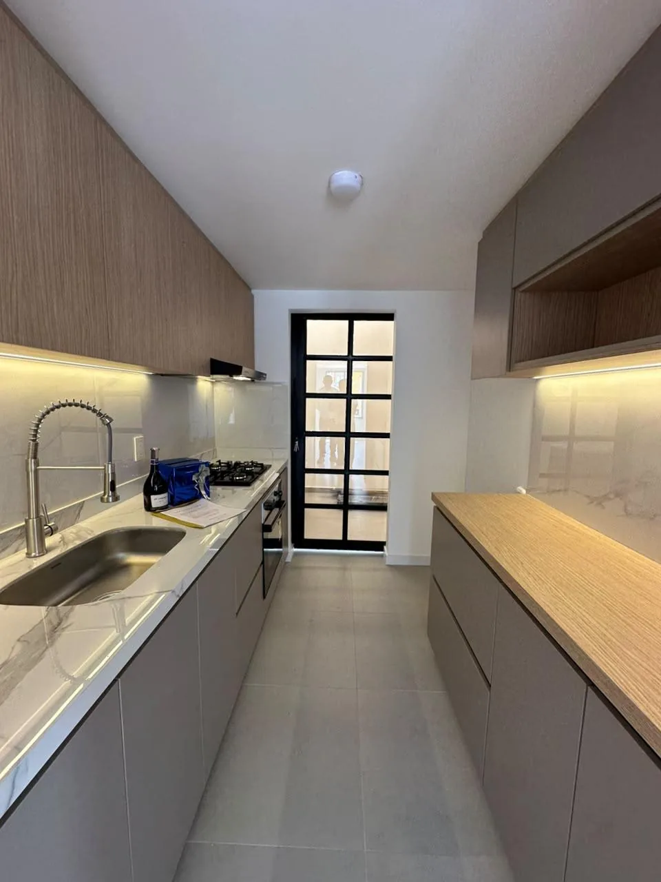 Cocina en galería