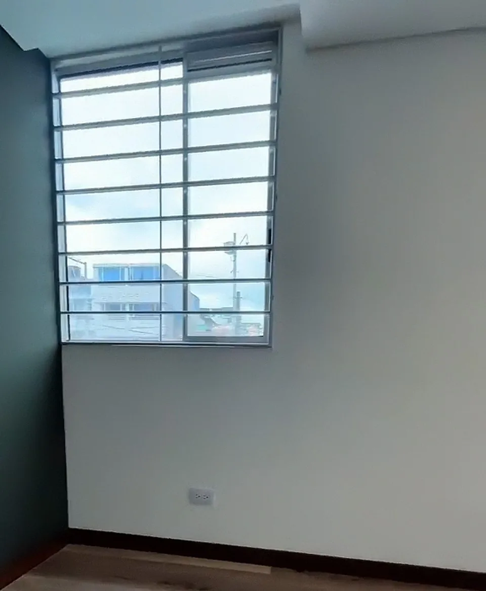 Muro de acento verde